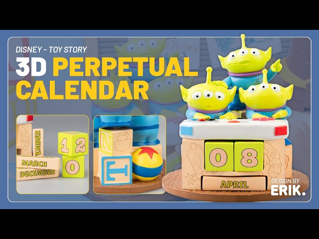 Vídeo relacionado con Grupo Erik Disney Pixar Calendario Perpetuo 3D - Figura Luxo
