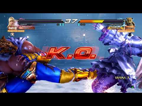 TEKKEN™7: Lily vs king, my 1st online player match