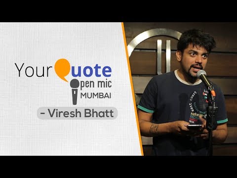 'Mumbai Beach' by Viresh Bhatt | English Poetry | YQ - Mumbai (Open Mic 2)