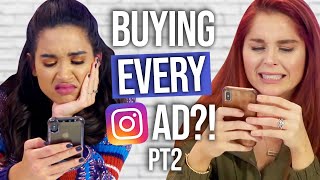 Buying Everything Instagram Advertises in 10 Minutes! (Part 2)