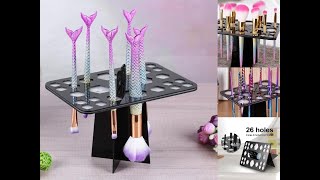 26 Holes Cosmetic Brush Drying Rack Makeup brush drying holder