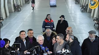 Ստորգետնյա հրաշք՝ Երևանում. մետրոյի բոլոր կայաններում հնչել է Մանսուրյանի երաժշտությունը