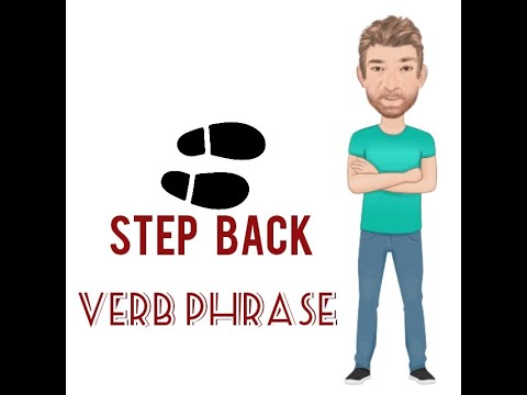 Step Back - Verb Phrase (710) Two Meanings - English Tutor Nick P