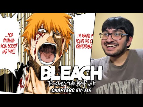 ICHIGO VS YHWACH! | Bleach TYBW Manga Reading: Chapters 511 - 515