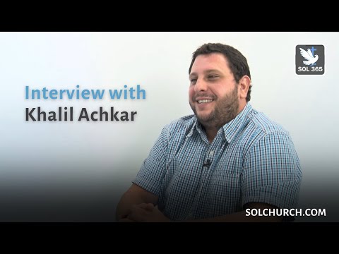 Interview With Khalil Achkar