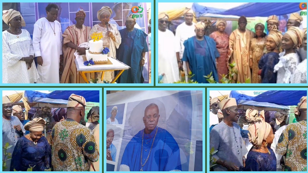 Watch How Prophet Tola Akinwande Celebrated His 70th Birthday with Old School Mates Class of 77, Friends & Other Guests