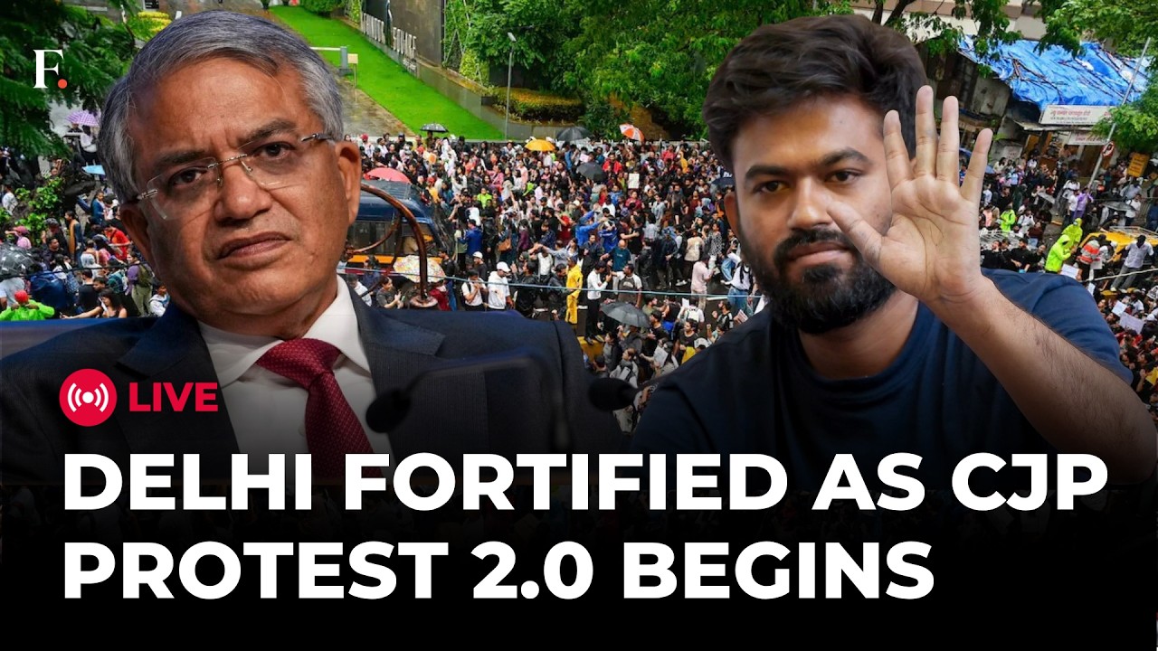 CJP PROTEST LIVE | 'CEC Gyanesh Kumar Must Resign': Massive Andolan In Delhi, Mumbai