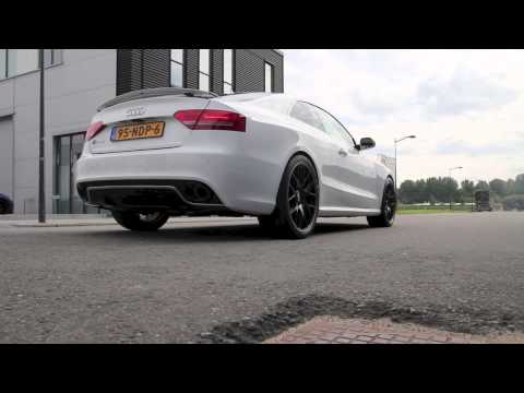 AUDI RS5 RS4 B8 Akrapovic evolution exhaust uitlaat & 20 inch BBS CH-R wheels