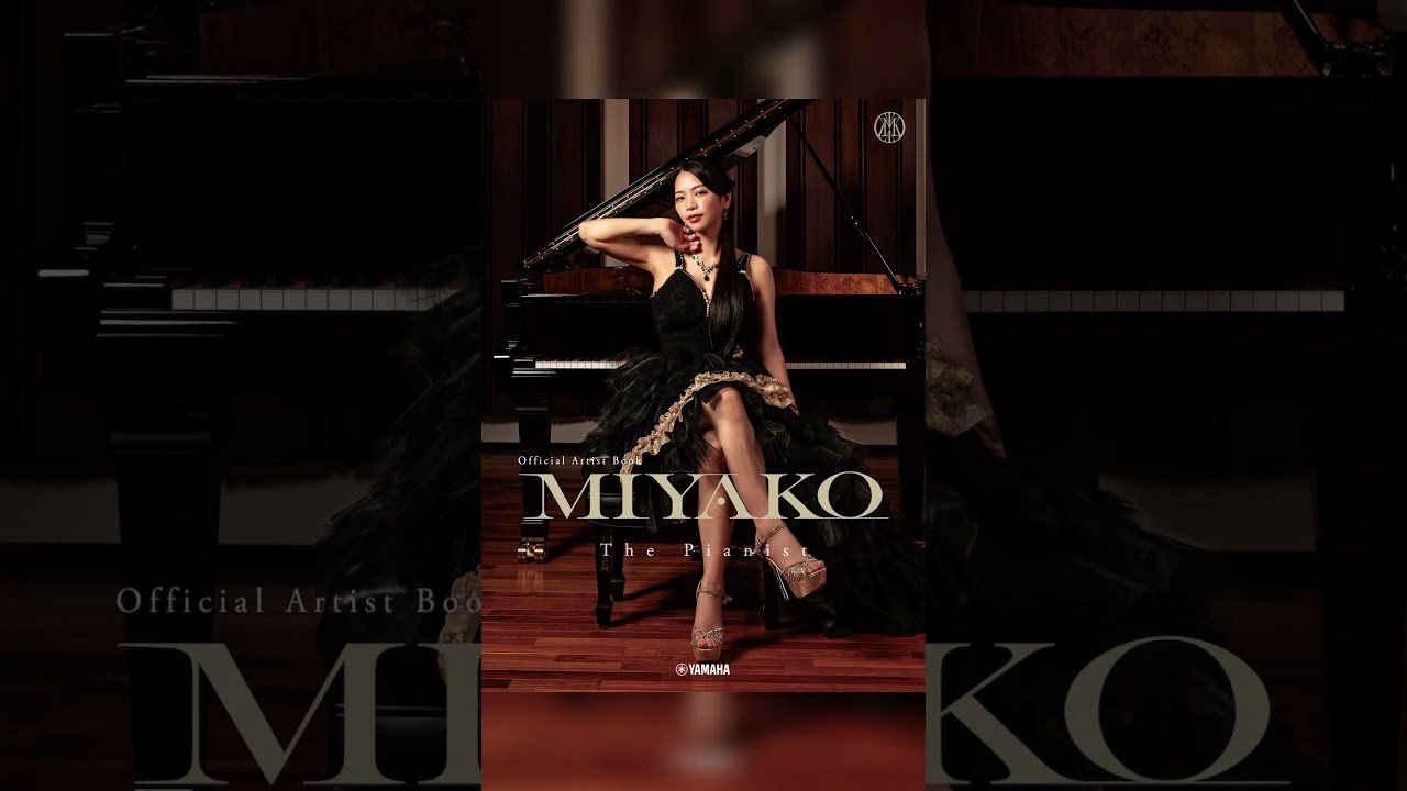 The official artist book “Miyako”, issued on April 13! #lovebites #femalepianist #femaleguitarist