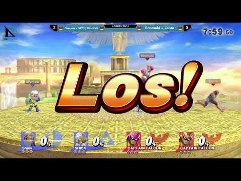 Respawn5 - Narayan + Meutrich Vs. Boomuki + Zanto - Losers top 8 - Smash WiiU Doubles