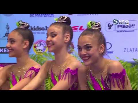 GREECE 5 Ribbon Qualifications European Championships Varna 2021