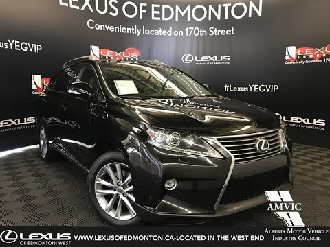 Used Black 2015 Lexus RX 350 Touring Package Review - Wainwright, Alberta