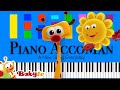 BabyTV Birthday Song Slow EASY Medium 4K Piano Tutorial