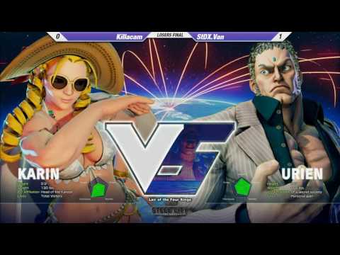 SSCFN S4W3 - SFV - Losers Finals - Killacam VS StDX.Van
