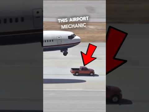 Mechanic Saves Plane from Disaster 😱✈️