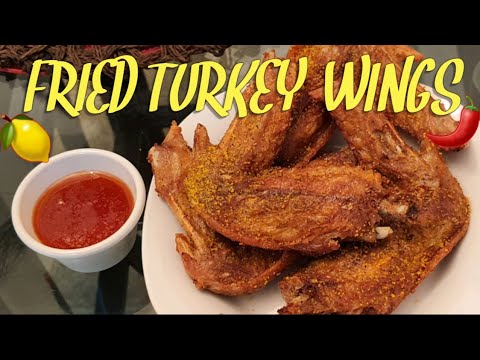Southern Fried Cajun Lemon Pepper Turkey Wings