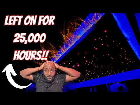 Here's What Happened | Fiber Optic Star Ceiling after 3 years
