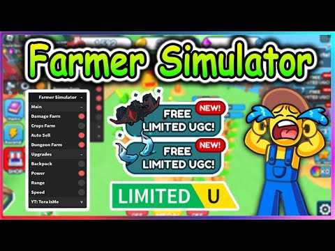 , title : '👨‍🌾🚜[UGC Limited] Roblox Farmer Simulator Script - Auto Farm | Auto Dungeon'