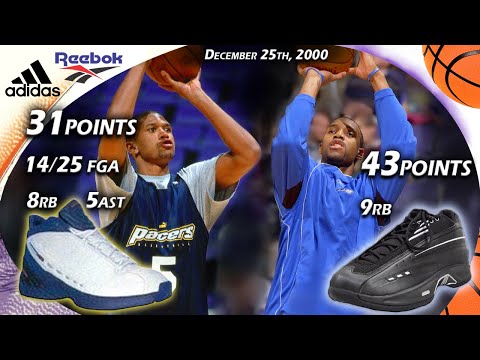 Tracy McGrady VS Jalen Rose Face-off December 25th 2000