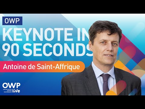 Keynote in 90 seconds with Antoine de Saint-Affrique at OWP liVe