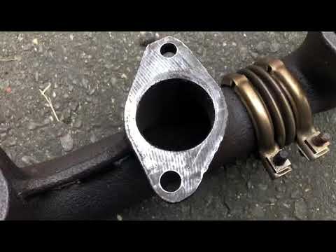 Mb 560 exhaust manifold prep