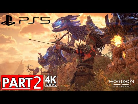 HORIZON FORBIDDEN WEST PS5 Gameplay Part 2 FULL GAME [4K 60FPS]