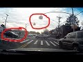 New York Cyclist runs red light & gets hit hard