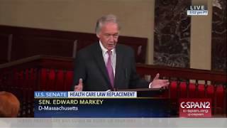 Sen. Edward Markey: Trumpcare is a death sentence, June 26, 2017