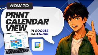 How to Print Calendar Views in Google Calendar Easy Guide (Updated 2026)