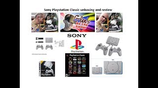 Sony Playstation Classic unboxing and review $59.99