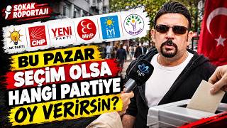 Bu pazar seçim olsa hangi partiye oy verirsiniz? ŞOK sonuçlar