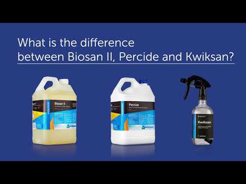 Actichem Backstage - Episode 1 - What is the difference between the top 3 disinfectants