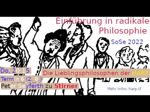 Max Stirner: Mit radikalem Egoismus alle anderen links überholen