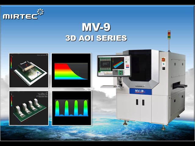 MIRTEC MV-9 3D AOI Series Presentation