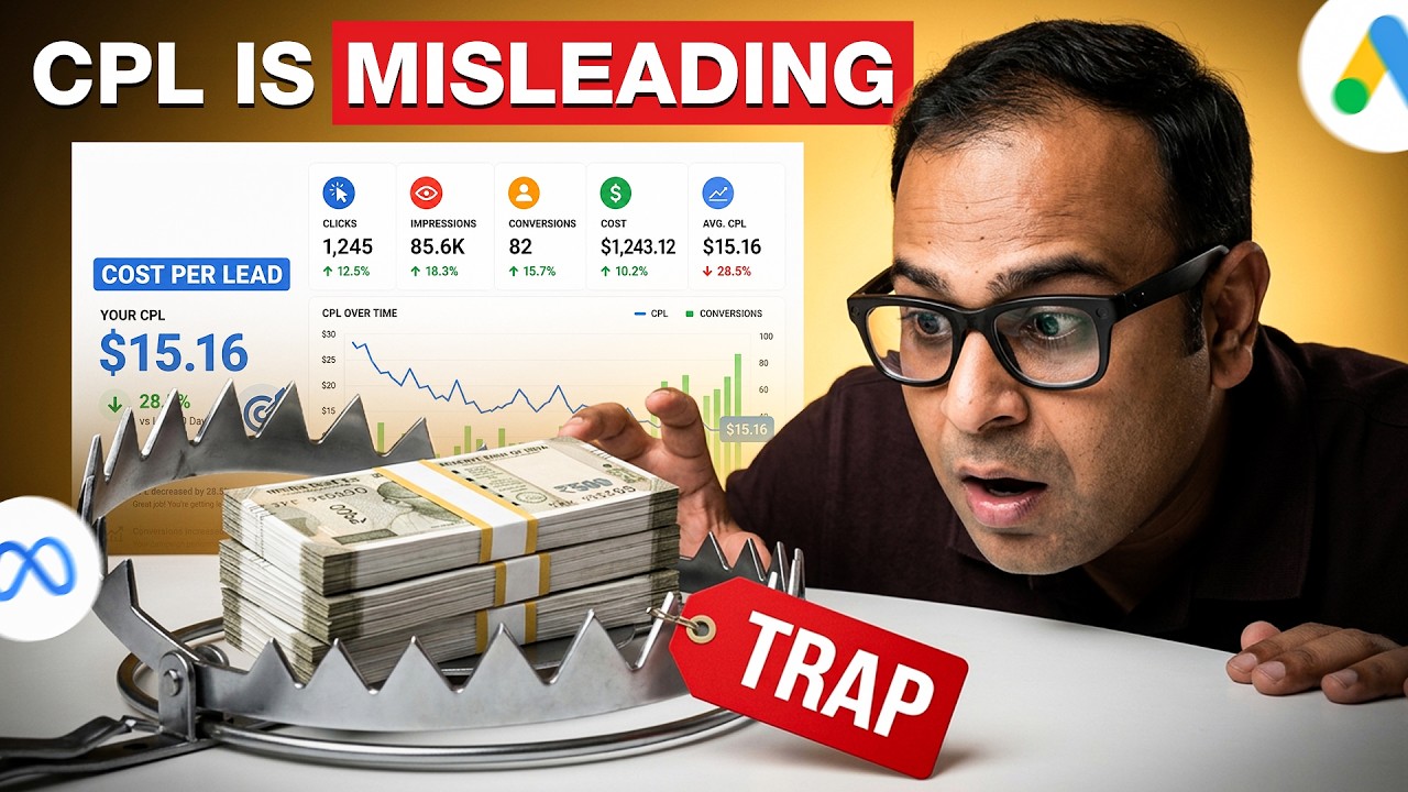 Cost per Lead (CPL) Is a Misleading Metric in Performance Marketing - Umar Tazkeer