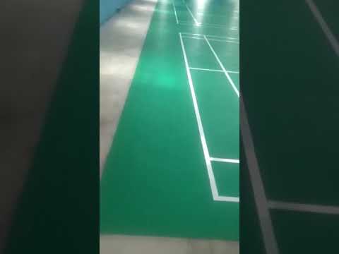 Synthetic Badminton Court Sports Flooring Service