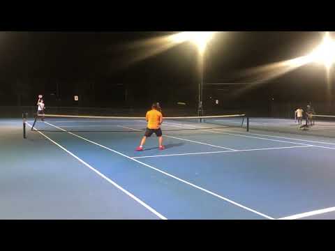 Some clean hitting from Sean Pacey, with a winner down the line to finish.