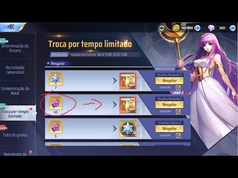 AJUSTES, DICAS E MUITOS DUELOS GALÁCTICOS (CONTAS À VENDAS) - SAINT SEIYA AWAKENING