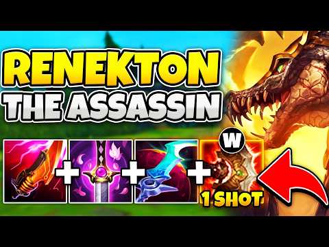 WHO NEEDS BRUISER ITEMS WHEN YOU CAN JUST ONE SHOT THEM?! LETHALITY RENEKTON BUILD