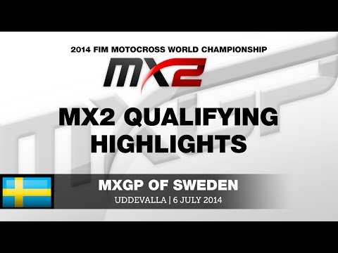 MXGP of Sweden 2014 MX2 Qualifying Highlights - Motocross