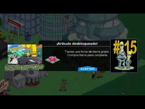 Los Simpson Springfield "Agentes Secretos, Cap. 15 - Ficha de Tierra gratis" por Tony
