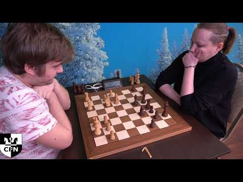 GM V. Zakhartsov (2521) vs GM V. Gunina (2353). Chess Fight Night. CFN. Blitz