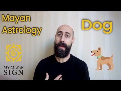 MAYAN TZOLKIN - Dog Sign
