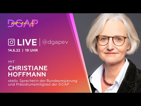 Frauen in der Außenpolitik (mit Christiane Hoffmann)