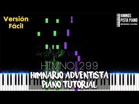 HIMNO 299 - Hay vida en mirar | Easy Piano Tutorial + Partitura