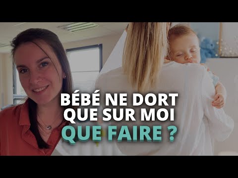 What to do when baby only sleeps on me? 6 tips