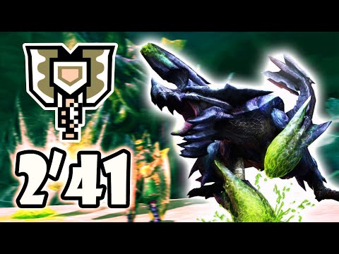 [MH4U/MH4G] G2 ブラキディオス Brachydios | 2'41 Charge Blade Heroic | CB Speedrun | 4K-HD/Citra-PC