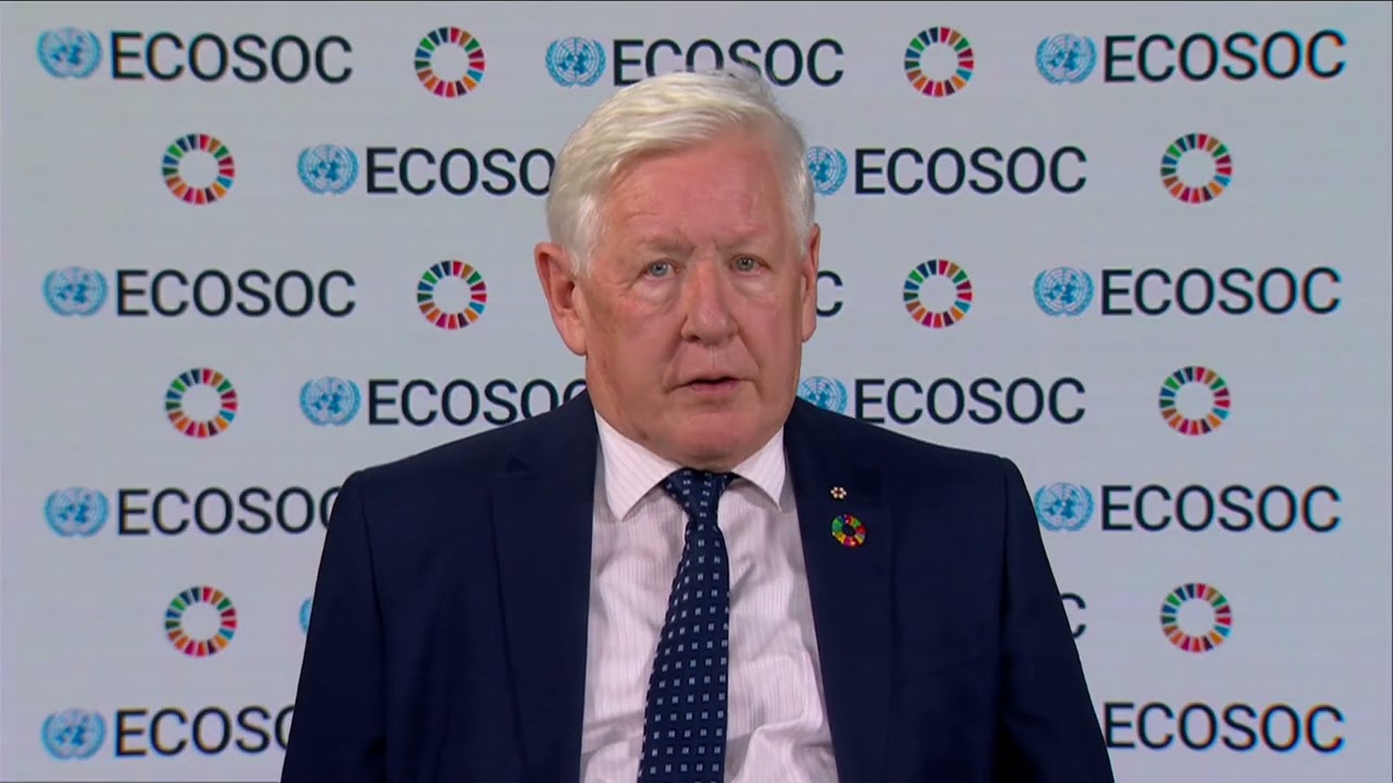 The ECOSOC President at the Side Event on Sustainable and Inclusive Digital Future