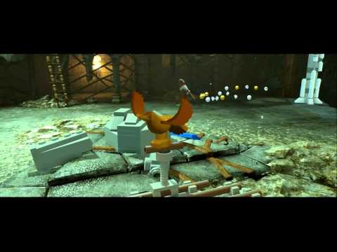 LEGO The Hobbit (PS4) co-op pt27 - Pixelled Boss Fight