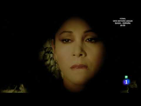 "Yo soy esa" (1990): escena de la confesión. Juan Luis Galiardo e Isabel Pantoja